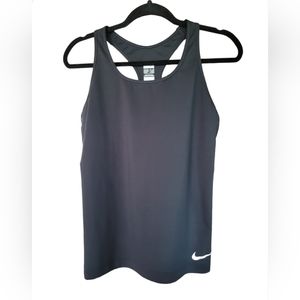 Nike Black Compression Tank Top for Women Built in Bra Size XL